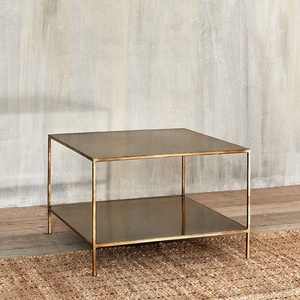 <b>Side</b> Coffee <b>Table</b> Antique Brass Hotel Restaurant Stool Modern Metal Stool <b>High</b> Quality Commercial Buyers Hot Selling Best 2044 - Product Image 2