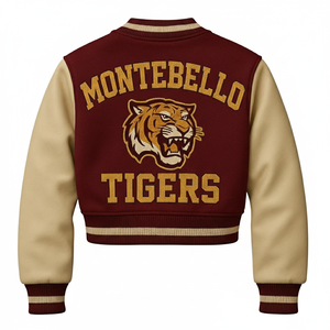 Chaqueta recortada de lana de tacto de lujo, ligera y cálida, ideal para capas MOQ bajo - Product Image 2