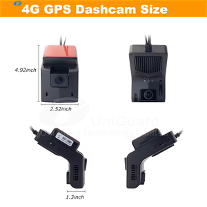 Carte SIM 720P ADAS et <span class=keywords><strong>DSM</strong></span> GPS Smart Dashcam pour la gestion de flotte et la surveillance du comportement du conducteur - Product Image 3