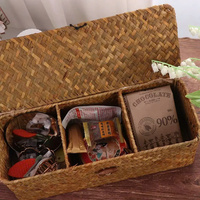 Meilleure Vente Panier de Pique-Nique 3D en Rotin Écologique Multi-Usages, Panier de Rangement Suspendu en Osier à 3 Niveaux pour Plateau en Rotin