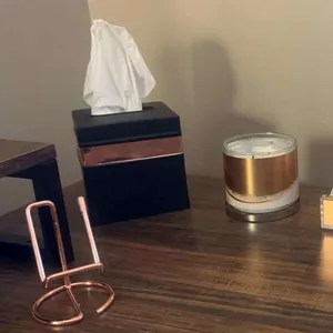Boîtes à mouchoirs en métal à faible coût qui ne compromettent pas la qualité Idéal pour un ajout élégant mais économique à leur maison - Product Image 3