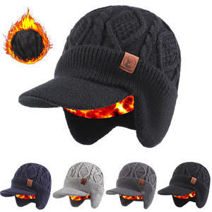 Gorro de Punto con Forro Polar de Lana Gruesa, Estilo Y2K, con Personajes de Dibujos Animados, Gorro de Invierno Cálido con Protección para las Orejas para Adultos Unisex - Product Image 5
