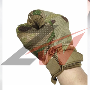 Gants de chasse tactiques légers en camouflage extensible, nouvelle conception personnalisée, gants de chasse en camouflage pour hommes, en polaire thermique, compatibles avec les écrans tactiles, OEM - Product Image 5