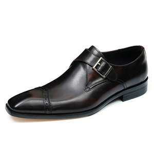 Genuine Leather Business <b>Shoes</b> with Anti Slip Sole and <b>Breathable</b> Lining Formal <b>Shoes</b> <b>for</b> <b>Men</b> Office <b>Shoes</b> - Product Image 1