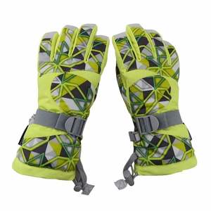 Gants de ski professionnels au meilleur prix avec nouveau design de logo gants en cuir de vente chaude pour le snowboard prix de gros - Product Image 1