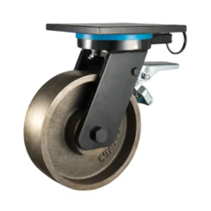 Competitive Price Superior Quality Durable <b>Industrial</b> <b>Caster</b> Ball Bearings Cast Iron Wheel No Brake Included ODM Customization - Product Image 1