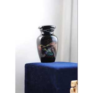 Urna de aluminio de alta calidad más vendida para cenizas humanas, suministros funerarios biodegradables hechos a mano para cremación de bebés y mascotas, directo - Product Image 2