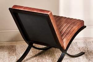 Sillón de Descanso de Alta Demanda, Moderno, Tapizado, con Estructura de Madera y Soporte Metálico, Diseño Ergonómico Reclinable - Product Image 3