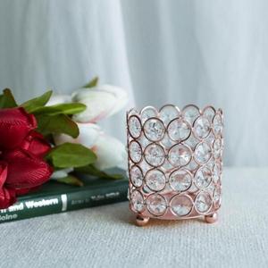 Portavelas Votivo de Metal Premium de Ambiente Vintage con Acabado Desgastado para Decoración Rústica Clásica del Hogar - Product Image 1