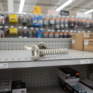 Vis autoperceuses à tête fraisée PDC en acier inoxydable classe 8, haute résistance, résistantes à la corrosion, métriques/pouces, à tête cruciforme/Phillips, profondes - Product Image 1