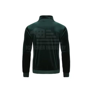 Vente en gros Survêtement en velours pour hommes Hiver Chaud Ensemble de 2 pièces Marque privée Acceptée Survêtement en velours - Product Image 4