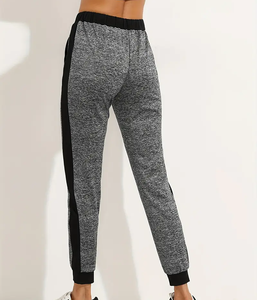 Pantalon décontracté élégant taille haute Méthode de tissage non tissé respirant Techniques teintées unies Fermeture à cordon écologique - Product Image 6