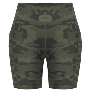 ชุดออกกำลังกายเอวสูงสำหรับผู้หญิงกางเกงขาสั้นสีดำสำหรับเล่นโยคะออกกำลังกายเล่นยิมแบบไร้ตะเข็บออกแบบได้ตามต้องการ - Product Image 2