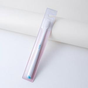 Brosse à dents manuelle à poils ultra-fins Fresh <span class=keywords><strong>Macaron</strong></span> avec manche en plastique et poignée antidérapante pour usage domestique - Product Image 2
