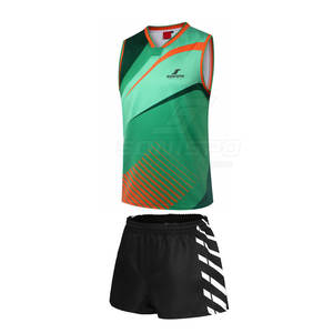 ชุดเครื่องแบบวอลเลย์บอลชายใส่สบายชุดเล่นกีฬาแห้งเร็วผ้าโพลีเอสเตอร์100% - Product Image 2