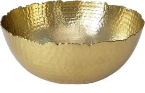 Elegante juego de cuencos de metal hechos a mano para servir, vajilla decorativa de mesa para comedor, cocina y decoración del hogar, centro de mesa - Product Image 3