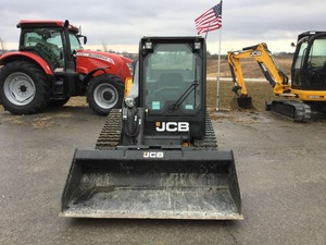 Minicargadora de troncos JCB 205T usada, MINICARGADORA frontal y retroexcavadora con oruga, MINICARGADORA original a la venta - Product Image 4