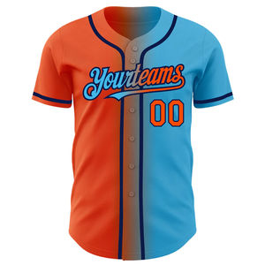 Unisex Custom Baseball Jersey Sets V-<b>Neck</b> <b>Light</b> Weight Wear OEM Automated Cutting 5x Service Supply - Product Image 2