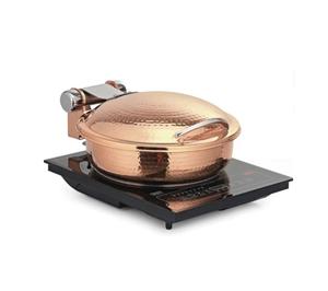 Plato de frotamiento redondo de buffet dorado/plateado, calentador de alimentos de acero inoxidable de 4,5/6/para Hotel 8L, restaurante, catering, banquete de boda - Product Image 3