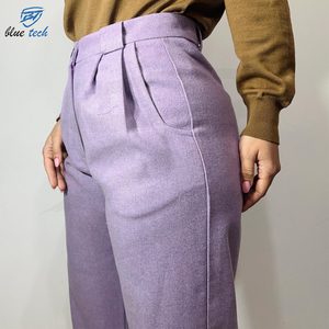 กางเกงขายดี ออกแบบเองได้ ทรงเอวกลาง ผ้าเรียบ แห้งเร็ว เนื้อผ้านุ่ม สัมผัสนุ่มสบาย ผลิตจากโพลีเอสเตอร์/คอตตอน คุณภาพสูง - Product Image 6