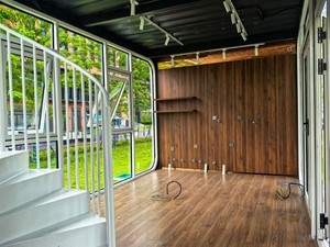 Casa Contenedor Prefabricada Moderna, Casa Modular de Lujo, Casa Portátil con Estructura de Acero, Villa Prefabricada, Casa Móvil con Balcón - Product Image 6