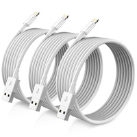 Kabel Charger Data USB Bersertifikat MFI 1m 2m 2a untuk iPhone 11 12 13 14 Pro Max