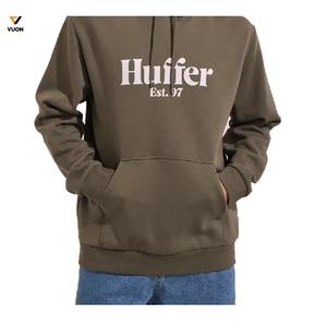 Sudaderas con Capucha de Algodón y Forro Polar de 430 g/m² para Hombre, Personalizadas OEM, Corte Regular, con Bolsillo y Estampado, para Invierno - Product Image 5