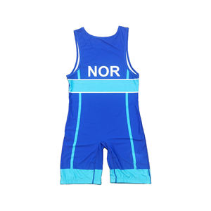 Nouveaux maillots de lutte personnalisés pour hommes 2026, tous sublimés, maillots internationaux de Norvège - Product Image 2