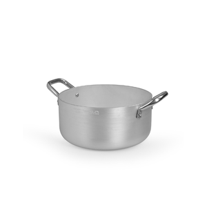 Cacerola Pura Induction de Acero Inoxidable de 28 cm de Diámetro con Dos Asas, Olla para Cocinar para Cocina y Restaurante, Hecha en Italia - Product Image 4