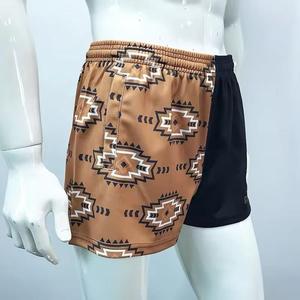 Breathable 100% Cotton Solid Gym <b>Shorts</b> with <b>Elastic</b> <b>Waist</b> Custom Heat-Transfer Printing Logo Quick Dry 240g - Product Image 2