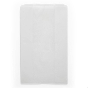 Classic White Kraft Paper <b>Bread</b> <b>Bags</b> Greaseproof and Biodegradable with Embossed Surface for Food Use - Product Image 2