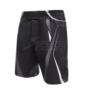 Pantalones cortos MMA de tacto suave hechos en Pakistán Pantalones cortos MMA de alta calidad Material duradero Pantalones cortos MMA para la venta - Product Image 2