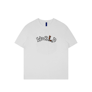 Nueva llegada al por mayor Unisex de alta calidad 100% algodón logotipo personalizado impresión en blanco cuello redondo de talla grande hombres camisetas para hombres - Product Image 2