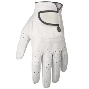 Gants de golf en peau de mouton de qualité supérieure, tendance sportive, main droite, respirants, antidérapants, protection UV, imperméables, fermeture à boucle - Product Image 2