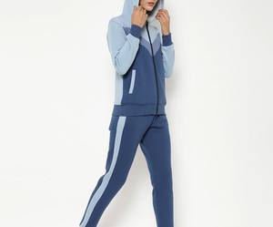 Top diseño personalizado mujeres chándal OEM entrenamiento deportivo Jogging desgaste chándal Jogger traje mujeres impreso chándal al por mayor - Product Image 4