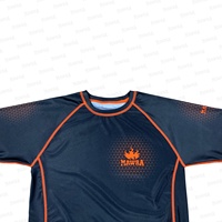 Dernier design 2024, nouvelle chemise de combat MMA grande taille, respirante, à séchage rapide, compressive, écologique, antibactérienne, logo personnalisé