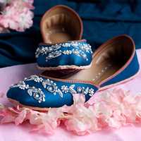 Dernier modèle de chaussures Khussa Jutti traditionnelles en cuir massif, fabriquées au Pakistan, faites à la main, ethniques, de haute qualité, pour filles, authentiques, pour l'hiver