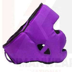 อุปกรณ์ป้องกันศีรษะสำหรับชกมวยระดับพรีเมี่ยมอุปกรณ์ป้องกันศีรษะทำขึ้นเองได้สูงสุดที่จมูก - Product Image 2