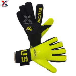 Guantes Deportivos de Piel Unisex de Alta Calidad para Porteros, Cierre Ajustable con Velcro, Colores Personalizados, Transpirables, Antideslizantes, Venta al por Mayor - Product Image 5