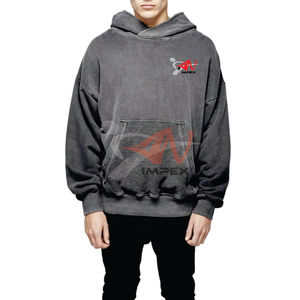 Pull-over à capuche de haute qualité pour hommes Impression numérique sur mesure Logo et design pour l'hiver - Product Image 3