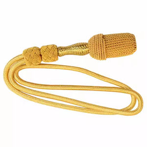 Noeuds d'épée de fil de lingot OEM sur mesure matériau de haute qualité taille de couleur personnalisée accessoires uniformes de fil d'or réglables - Product Image 3
