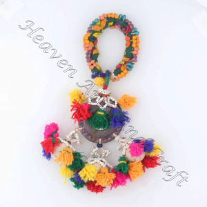 Rare Wholesale Indian <b>Gold</b> Supplier Antique Indian Vintage Authentic Banjara Tribal Armlet Bracelet <b>Anklet</b> Tassel Belly WB003 - Product Image 5