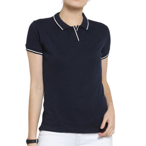 เสื้อโปโลผู้หญิงมาใหม่ ผ้าฝ้ายผสมโพลีเอสเตอร์ เสื้อโปโลผู้หญิงสไตล์โดดเด่น เสื้อโปโลผู้หญิงขายดี - Product Image 1