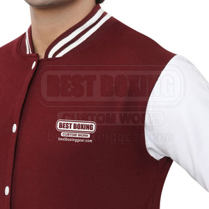 Veste Letterman surdimensionnée la plus récente conception à bas prix veste Letterman veste d'hiver Letterman sur mesure - Product Image 6