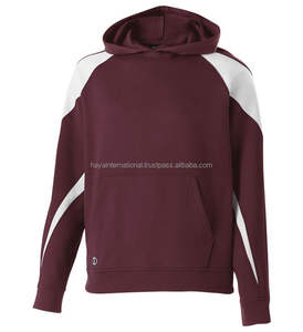 Aceptar personalizado bordado y estampado pulóver sudadera liso algodón sudaderas con capucha conjunto para hombres mujeres - Product Image 3