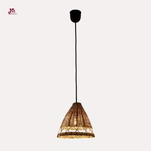 Pantalla de ratán Lámpara de araña de techo Lámpara colgante de ratán Luz Homestay Restaurante Luz de ratán tejida - Product Image 2