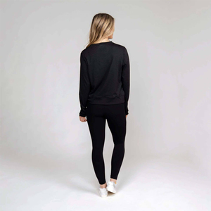 Sudadera deportiva de cuello redondo PARA MUJER: duradera y elegante para hacer ejercicio, yoga y uso diario - Product Image 3