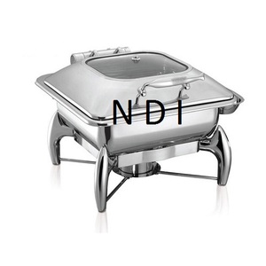 Buffet Food Display Casseroles Serving Chafing Dish Luxury Home Hotel Restaurant <b>Catering</b> Food Warmer Serving Chafing Dish - Product Image 3