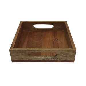 Handmade Modern Brown Food Serving <b>Tray</b> Natural Wooden Kitchenware Customizable Stylish Food & <b>Drink</b> <b>Tray</b> - Product Image 1