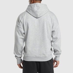 Sweats à capuche surdimensionnés lourds pour hommes 450 Gsm personnalisé DTF logo imprimé 100% coton uni épais Boxy fit sweats à capuche vierges pour hommes - Product Image 5